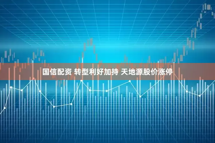 国信配资 转型利好加持 天地源股价涨停